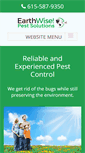 Mobile Screenshot of earthwisepestsolutions.com